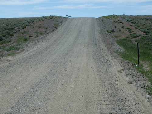 GDMBR: There's the Lander's Cutoff Road connection to WY-28.